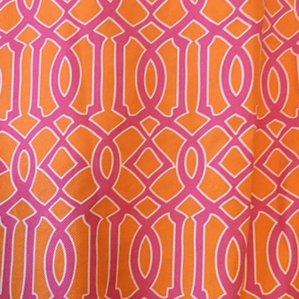 NWT MudPie Pink & Orange Open Back Charlotte Dress - Picture 8 of 10